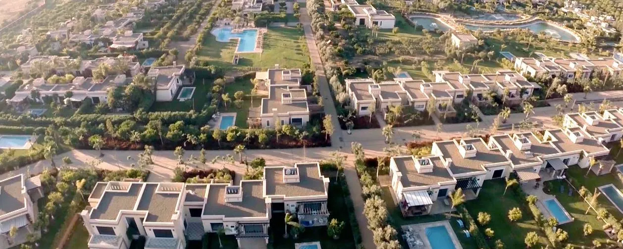 محيط الجماعة من الاعلى